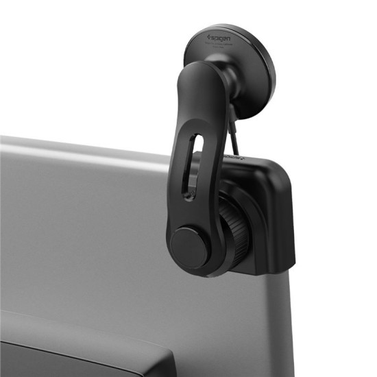 Suport auto Spigen TapLock pentru masini Tesla, Wireless / Screen, Compatibil MagSafe, Incarcare Wireless 15W, Negru (Suport auto, ACP07870) by www.silkase.ro