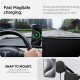 Suport auto Spigen TapLock pentru masini Tesla, Wireless / Screen, Compatibil MagSafe, Incarcare Wireless 15W, Negru (Suport auto, ACP07870) by www.silkase.ro