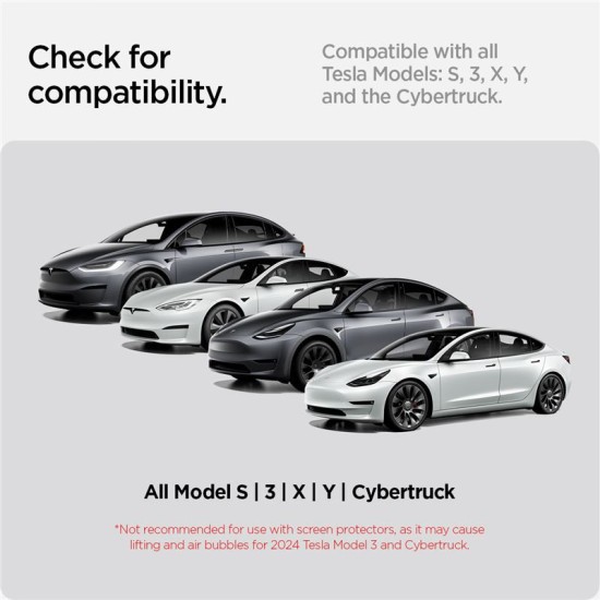 Suport auto universal pentru telefon Spigen TapLock Car Mount pentru Tesla Model 3/X/S/Y/Cybertruck, negru (Spigen, Suport auto) by www.silkase.ro Suport auto universal pentru telefon Spigen TapLock Car Mount pentru Tesla Model 3/X/S/Y/Cybertruck, negru (Suport auto, ACP07871) by www.silkase.ro