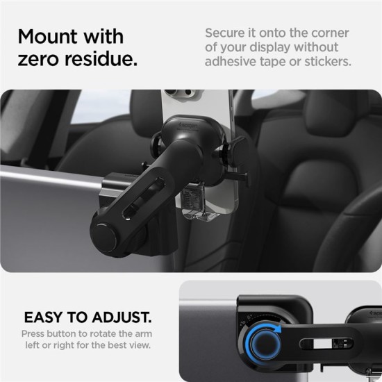 Suport auto universal pentru telefon Spigen TapLock Car Mount pentru Tesla Model 3/X/S/Y/Cybertruck, negru (Spigen, Suport auto) by www.silkase.ro Suport auto universal pentru telefon Spigen TapLock Car Mount pentru Tesla Model 3/X/S/Y/Cybertruck, negru (Suport auto, ACP07871) by www.silkase.ro