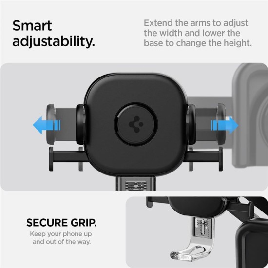 Suport auto universal pentru telefon Spigen TapLock Car Mount pentru Tesla Model 3/X/S/Y/Cybertruck, negru (Spigen, Suport auto) by www.silkase.ro Suport auto universal pentru telefon Spigen TapLock Car Mount pentru Tesla Model 3/X/S/Y/Cybertruck, negru (Suport auto, ACP07871) by www.silkase.ro