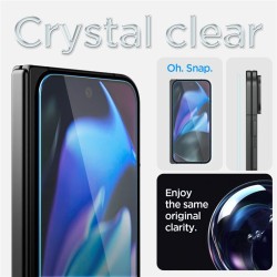 Set 2 folii de protectie Spigen Glass tR AlignMaster pentru Google Pixel 9 Pro Fold
