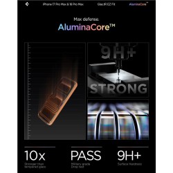 Set 2 folii sticla cu sistem de montare Case friendly Spigen GLAStR EZ FIT compatibil cu iPhone 16 Pro Max Set 2 folii sticla cu sistem de montare Case friendly Spigen GLAStR EZ FIT compatibil cu iPhone 16 Pro Max
