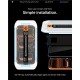 Set 2 folii sticla cu sistem de montare Case friendly Spigen GLAStR EZ FIT compatibil cu iPhone 16 Pro Max (Ingredi, AGL07907) by www.silkase.ro