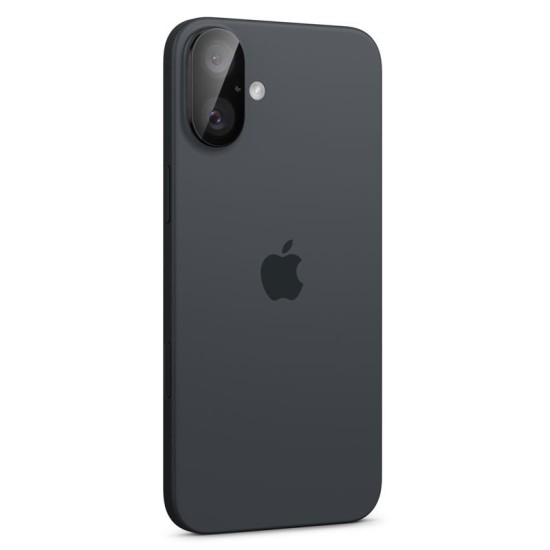 Set 2 folii de protectie camera Spigen Glass tR Optik pentru Apple iPhone 16/16 Plus, negru (iPhone 16, AGL07922) by www.silkase.ro