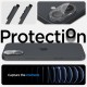 Set 2 folii de protectie camera Spigen Glass tR Optik pentru Apple iPhone 16/16 Plus, transparent (iPhone 16, AGL07923) by www.silkase.ro