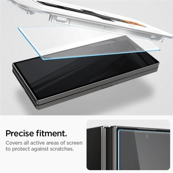 Set 2 folii de protectie Spigen Glass tR AlignMaster pentru Samsung Galaxy Z Fold6, transparent (Spigen, Telefoane Samsung) by www.silkase.ro Set 2 folii de protectie Spigen Glass tR AlignMaster pentru Samsung Galaxy Z Fold6, transparent (Telefoane Samsung, AGL07969) by www.silkase.ro