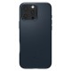 Husa slim Spigen Thin Fit MagSafe compatibila cu iPhone 16 Pro Max Metal Slate (iPhone 16 Pro Max, ACS07980) by www.silkase.ro
