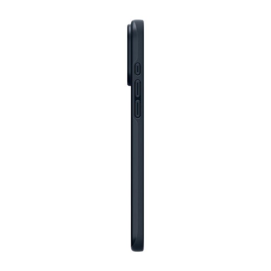 Husa slim Spigen Thin Fit MagSafe compatibila cu iPhone 16 Pro Max Metal Slate (iPhone 16 Pro Max, ACS07980) by www.silkase.ro