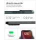 Husa slim Spigen Thin Fit MagSafe compatibila cu iPhone 16 Pro Max Green (iPhone 16 Pro Max, ACS07981) by www.silkase.ro
