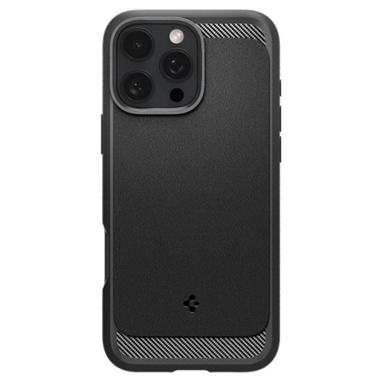 Husa Spigen Rugged Armor MagSafe compatibila cu iPhone 16 Pro Max Matte Black (Spigen, iPhone 16 Pro Max) by www.silkase.ro Husa Spigen Rugged Armor MagSafe compatibila cu iPhone 16 Pro Max Matte Black (iPhone 16 Pro Max, ACS07986) by www.silkase.ro
