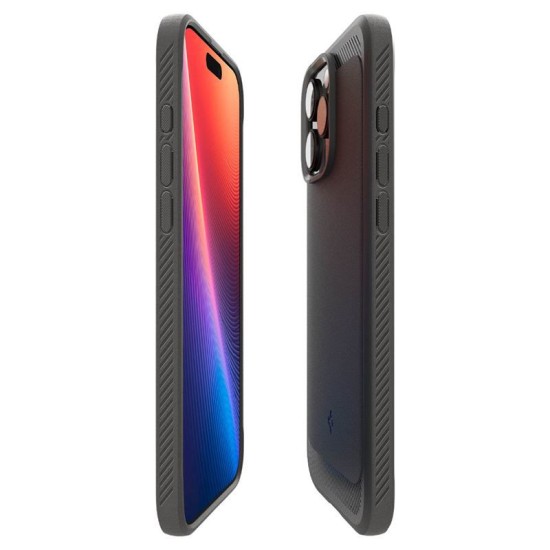 Husa Spigen Rugged Armor MagSafe compatibila cu iPhone 16 Pro Max Matte Black (Spigen, iPhone 16 Pro Max) by www.silkase.ro Husa Spigen Rugged Armor MagSafe compatibila cu iPhone 16 Pro Max Matte Black (iPhone 16 Pro Max, ACS07986) by www.silkase.ro
