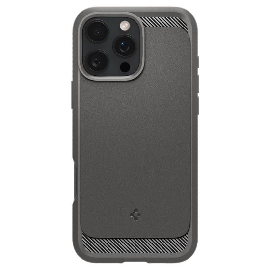 Husa Spigen Rugged Armor MagSafe compatibila cu iPhone 16 Pro Max Grey (Spigen, iPhone 16 Pro Max) by www.silkase.ro Husa Spigen Rugged Armor MagSafe compatibila cu iPhone 16 Pro Max Grey (iPhone 16 Pro Max, ACS07987) by www.silkase.ro