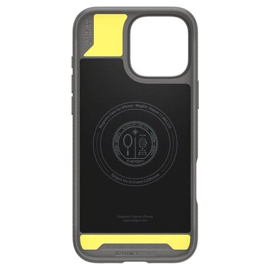 Husa Spigen Rugged Armor MagSafe compatibila cu iPhone 16 Pro Max Grey (Spigen, iPhone 16 Pro Max) by www.silkase.ro Husa Spigen Rugged Armor MagSafe compatibila cu iPhone 16 Pro Max Grey (iPhone 16 Pro Max, ACS07987) by www.silkase.ro