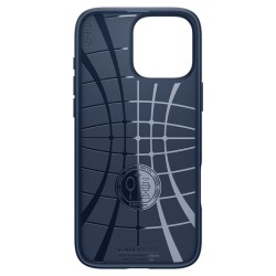 Husa Spigen Liquid Air compatibila cu iPhone 16 Pro Max Navy Blue Husa Spigen Liquid Air compatibila cu iPhone 16 Pro Max Navy Blue