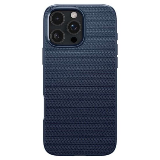 Husa Spigen Liquid Air compatibila cu iPhone 16 Pro Max Navy Blue (Spigen, iPhone 16 Pro Max) by www.silkase.ro Husa Spigen Liquid Air compatibila cu iPhone 16 Pro Max Navy Blue (iPhone 16 Pro Max, ACS07989) by www.silkase.ro