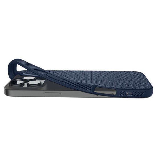 Husa Spigen Liquid Air compatibila cu iPhone 16 Pro Max Navy Blue (Spigen, iPhone 16 Pro Max) by www.silkase.ro Husa Spigen Liquid Air compatibila cu iPhone 16 Pro Max Navy Blue (iPhone 16 Pro Max, ACS07989) by www.silkase.ro