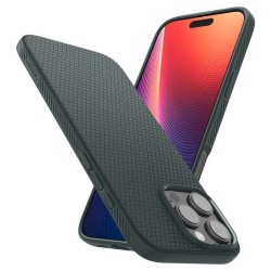 Husa Spigen Liquid Air compatibila cu iPhone 16 Pro Max Green Husa Spigen Liquid Air compatibila cu iPhone 16 Pro Max Green