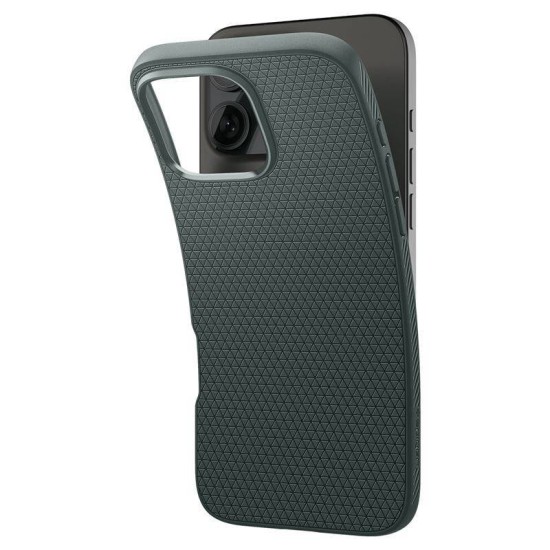 Husa Spigen Liquid Air compatibila cu iPhone 16 Pro Max Green (Spigen, iPhone 16 Pro Max) by www.silkase.ro Husa Spigen Liquid Air compatibila cu iPhone 16 Pro Max Green (iPhone 16 Pro Max, ACS07990) by www.silkase.ro
