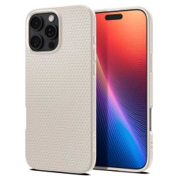 Husa Spigen Liquid Air pentru iPhone 16 Pro Max, bej