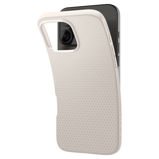 Husa Spigen Liquid Air pentru iPhone 16 Pro Max, bej (Spigen, iPhone 16 Pro Max) by www.silkase.ro Husa Spigen Liquid Air pentru iPhone 16 Pro Max, bej (iPhone 16 Pro Max, ACS07991) by www.silkase.ro