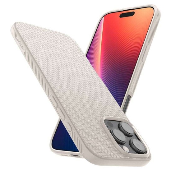 Husa Spigen Liquid Air pentru iPhone 16 Pro Max, bej (Spigen, iPhone 16 Pro Max) by www.silkase.ro Husa Spigen Liquid Air pentru iPhone 16 Pro Max, bej (iPhone 16 Pro Max, ACS07991) by www.silkase.ro
