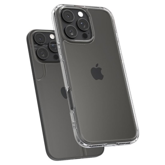 Husa Spigen Ultra Hybrid compatibila cu iPhone 16 Pro Max Crystal Clear (iPhone 16 Pro Max, ACS07992) by www.silkase.ro