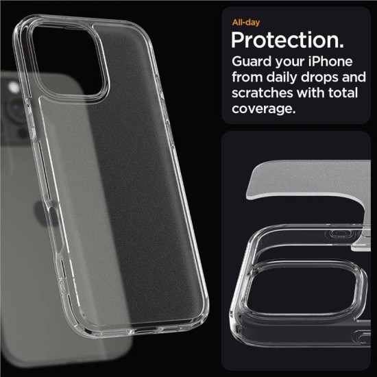 Husa Spigen Ultra Hybrid compatibila cu iPhone 16 Pro Max Frost Clear (Spigen, iPhone 16 Pro Max) by www.silkase.ro Husa Spigen Ultra Hybrid compatibila cu iPhone 16 Pro Max Frost Clear (iPhone 16 Pro Max, ACS07993) by www.silkase.ro