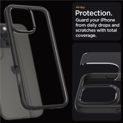 Husa Spigen Ultra Hybrid compatibila cu iPhone 16 Pro Max Matte Black