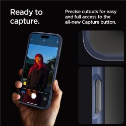 Husa Spigen Ultra Hybrid compatibila cu iPhone 16 Pro Max Navy Blue Husa Spigen Ultra Hybrid compatibila cu iPhone 16 Pro Max Navy Blue