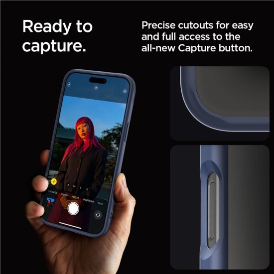 Husa Spigen Ultra Hybrid compatibila cu iPhone 16 Pro Max Navy Blue (Spigen, iPhone 16 Pro Max) by www.silkase.ro Husa Spigen Ultra Hybrid compatibila cu iPhone 16 Pro Max Navy Blue (iPhone 16 Pro Max, ACS07997) by www.silkase.ro