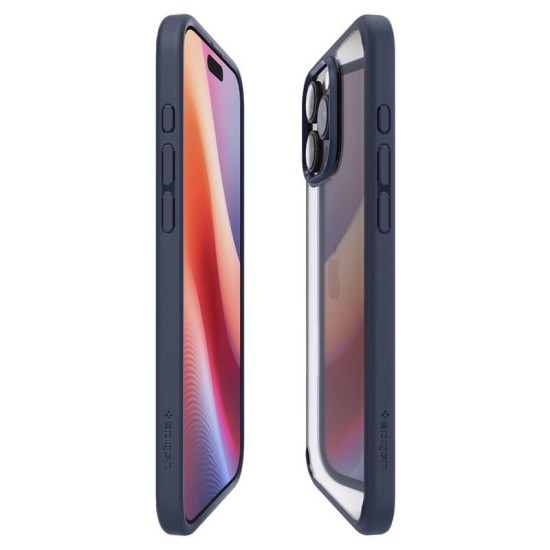 Husa Spigen Ultra Hybrid compatibila cu iPhone 16 Pro Max Navy Blue (Spigen, iPhone 16 Pro Max) by www.silkase.ro Husa Spigen Ultra Hybrid compatibila cu iPhone 16 Pro Max Navy Blue (iPhone 16 Pro Max, ACS07997) by www.silkase.ro