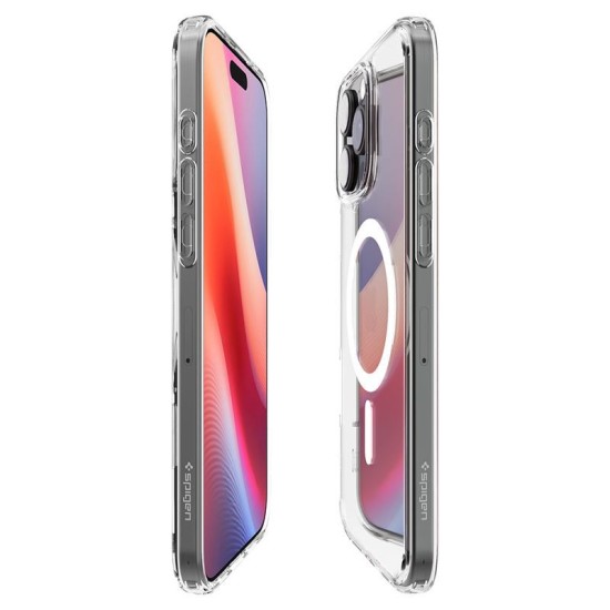 Husa Spigen Ultra Hybrid MagSafe compatibila cu iPhone 16 Pro Max White (Spigen, iPhone 16 Pro Max) by www.silkase.ro Husa Spigen Ultra Hybrid MagSafe compatibila cu iPhone 16 Pro Max White (iPhone 16 Pro Max, ACS07998) by www.silkase.ro
