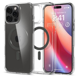 Husa Spigen Ultra Hybrid compatibila cu iPhone 16 Pro Max Graphite