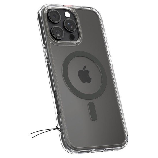 Husa Spigen Ultra Hybrid compatibila cu iPhone 16 Pro Max Graphite (iPhone 16 Pro Max, ACS07999) by www.silkase.ro