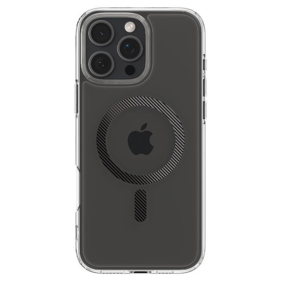 Husa Spigen Ultra Hybrid MagSafe, fibra de carbon, pentru iPhone 16 Pro Max, alb/transparent (Spigen, iPhone 16 Pro Max) by www.silkase.ro Husa Spigen Ultra Hybrid MagSafe, fibra de carbon, pentru iPhone 16 Pro Max, alb/transparent (iPhone 16 Pro Max, ACS08000) by www.silkase.ro