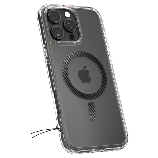 Husa Spigen Ultra Hybrid MagSafe, fibra de carbon, pentru iPhone 16 Pro Max, alb/transparent (Spigen, iPhone 16 Pro Max) by www.silkase.ro Husa Spigen Ultra Hybrid MagSafe, fibra de carbon, pentru iPhone 16 Pro Max, alb/transparent (iPhone 16 Pro Max, ACS08000) by www.silkase.ro