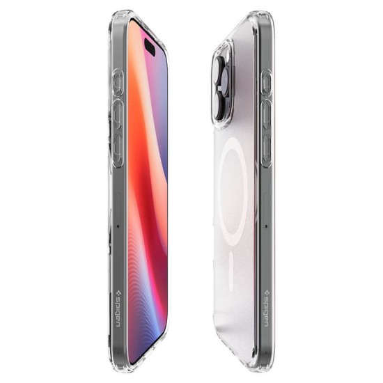 Husa Spigen Ultra Hybrid MagSafe compatibila cu iPhone 16 Pro Max Frost Clear (Spigen, iPhone 16 Pro Max) by www.silkase.ro Husa Spigen Ultra Hybrid MagSafe compatibila cu iPhone 16 Pro Max Frost Clear (iPhone 16 Pro Max, ACS08002) by www.silkase.ro