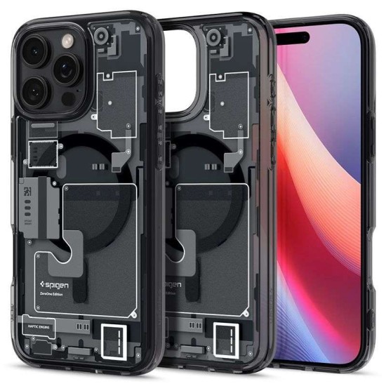 Husa Spigen Ultra Hybrid compatibila cu iPhone 16 Pro Max Zero One (iPhone 16 Pro Max, ACS08004) by www.silkase.ro