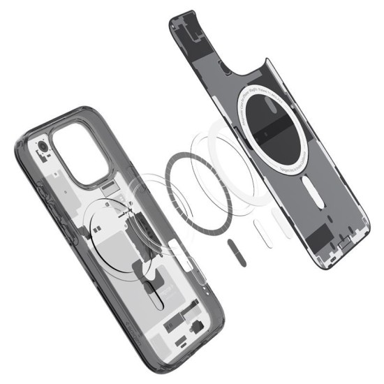 Husa Spigen Ultra Hybrid compatibila cu iPhone 16 Pro Max Zero One (iPhone 16 Pro Max, ACS08004) by www.silkase.ro