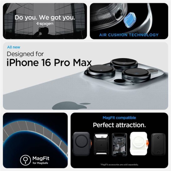 Husa Spigen Ultra Hybrid compatibila cu iPhone 16 Pro Max Zero One (iPhone 16 Pro Max, ACS08004) by www.silkase.ro