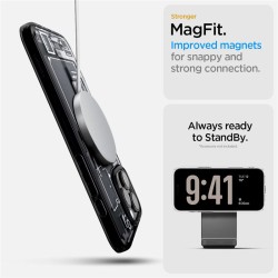 Husa Spigen Ultra Hybrid compatibila cu iPhone 16 Pro Max Zero One