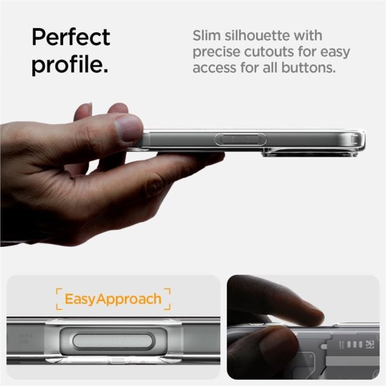 Husa Spigen Ultra Hybrid MagSafe compatibila cu iPhone 16 Pro Max Zero One White (Spigen, iPhone 16 Pro Max) by www.silkase.ro Husa Spigen Ultra Hybrid MagSafe compatibila cu iPhone 16 Pro Max Zero One White (iPhone 16 Pro Max, ACS08005) by www.silkase.ro