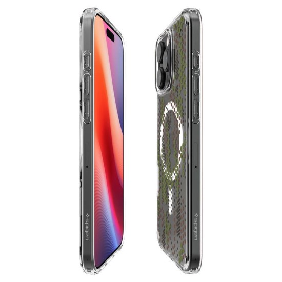 Husa Spigen Ultra Hybrid MagSafe compatibila cu iPhone 16 Pro Max Digital Camo (Spigen, iPhone 16 Pro Max) by www.silkase.ro Husa Spigen Ultra Hybrid MagSafe compatibila cu iPhone 16 Pro Max Digital Camo (iPhone 16 Pro Max, ACS08007) by www.silkase.ro
