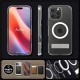 Husa Spigen Ultra Hybrid S MagSafe compatibila cu iPhone 16 Pro Max Crystal Clear (Spigen, iPhone 16 Pro Max) by www.silkase.ro Husa Spigen Ultra Hybrid S MagSafe compatibila cu iPhone 16 Pro Max Crystal Clear (iPhone 16 Pro Max, ACS08009) by www.silkase.ro