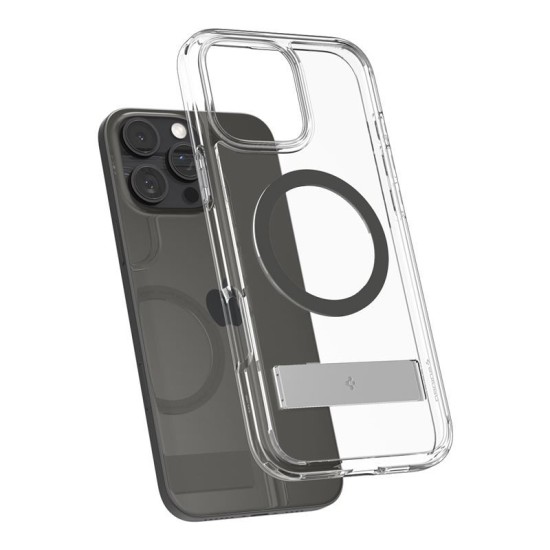 Husa Spigen Ultra Hybrid S MagSafe compatibila cu iPhone 16 Pro Max Graphite (Spigen, iPhone 16 Pro Max) by www.silkase.ro Husa Spigen Ultra Hybrid S MagSafe compatibila cu iPhone 16 Pro Max Graphite (iPhone 16 Pro Max, ACS08010) by www.silkase.ro