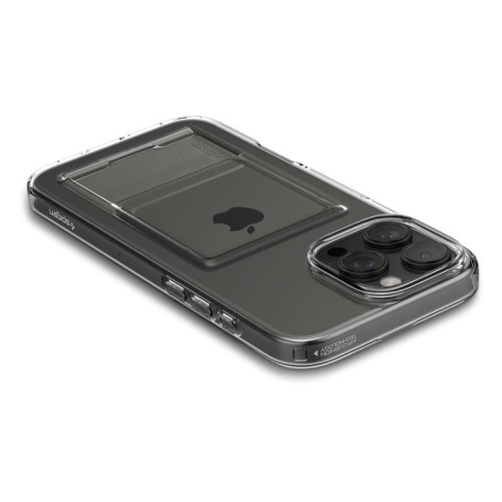 Husa Spigen Crystal Slot pentru iPhone 16 Pro Max, transparenta (iPhone 16 Pro Max, ACS08011) by www.silkase.ro