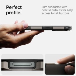 Husa Spigen Tough Armor MagSafe compatibila cu iPhone 16 Pro Max Gunmetal Husa Spigen Tough Armor MagSafe compatibila cu iPhone 16 Pro Max Gunmetal