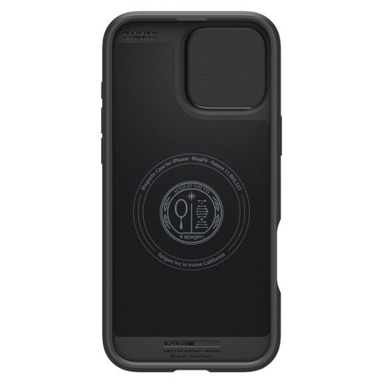 Husa Spigen Optik Armor MagSafe compatibila cu iPhone 16 Pro Max Black (Spigen, iPhone 16 Pro Max) by www.silkase.ro Husa Spigen Optik Armor MagSafe compatibila cu iPhone 16 Pro Max Black (iPhone 16 Pro Max, ACS08015) by www.silkase.ro