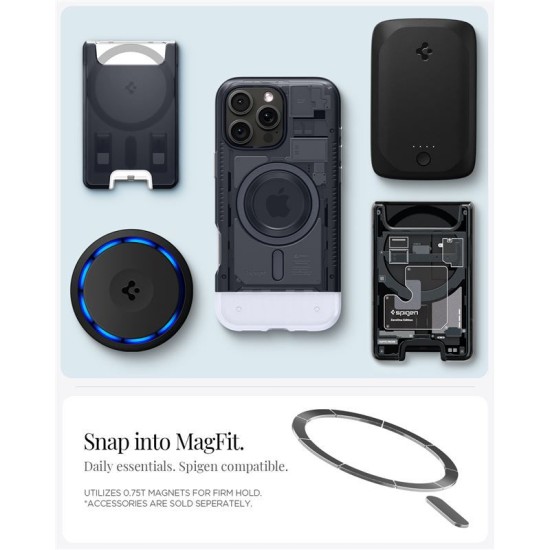 Husa Spigen Classic C1 MagSafe compatibila cu iPhone 16 Pro Max Graphite (Spigen, iPhone 16 Pro Max) by www.silkase.ro Husa Spigen Classic C1 MagSafe compatibila cu iPhone 16 Pro Max Graphite (iPhone 16 Pro Max, ACS08018) by www.silkase.ro